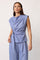 Tenny Pleat Top 45198 | Denim blue | Top fra Co'couture