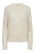 Sigva Mohair Knit | Ecru | Strik fra Mos Mosh – nedsat
