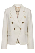 Belize Ramie Blazer  | Ecru | Blazer fra Mos Mosh – nedsat