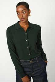 Relena Flip Knit Cardigan | Scarab | Strik fra Mos Mosh