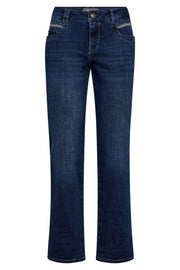 Carla Naomi Deco Jeans Regular | Blue Wash | Jeans fra Mos Mosh