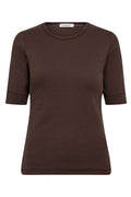 Granny SS Tee 33016 | Mocca | T-Shirt von Co'couture