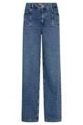 Colette Lyon Jeans Lang | Mittelblau | Jeans von Mos Mosh