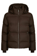Fox C Pufferjacke | Dunkelbraun | Jacke von Neo Noir