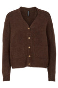 Gigi Knit Cardigan 2853 | Chocolate Brown | Cardigan fra Prepair