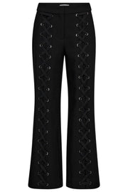 Vola Eyelet Pant 31602 | Black | Bukser fra Co'couture