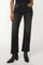 Cecilia Perla Jeans Ankle | Dark Grey | Jeans fra Mos Mosh