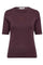 Granny Embroidery SS Tee 33166 | Winered | T-Shirt fra Co'couture
