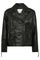 Floyd Crop Leather Jacket 30299 | Black | Jakke fra Co'couture