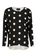 Alma Ls Top | Black Big Dot | Bluse fra Liberté