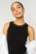 Ara Rib Tank Top | Black | T-Shirt fra Mos Mosh