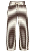 Tini Stripe Wide Pants | Braun | Hosen von Statebird – nedsat
