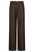 Terry Denim Pant 31528 | Dark Brown | Bukser fra Co'couture