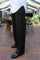Henne Wide Pants | Black Diamond | Bukser fra Liberté