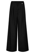 Saga Pleat Pant 31566 | Black | Bukser fra Co'couture