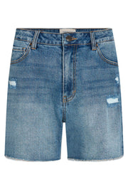 Bagger Shorts | Medium Blue Denim | Shorts fra Freequent