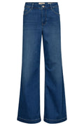 Dara Deluxe Jeans 32'| Mid Blue | Jeans fra Mos Mosh