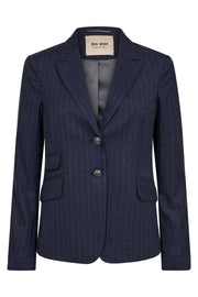 Blake Carie Blazer | Maritime Blue | Blazer fra Mos Mosh