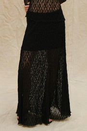 Mariya Lace Skirt | Black | Nederdel fra Neo Noir