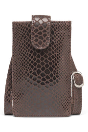 Mobilebag 16042 | Brown Croco | Taske fra Depeche