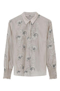 Bayanna blouse | Light Grey | Skjorte fra Gustav