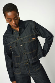 Penne Daw Jacket | Dark Blue | Jakke fra Mos Mosh