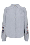 Ciu Oxfo Shirt | Crown Blue | Skjorte fra Mos Mosh