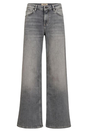 Dara Hera Jeans Long | Grey | Jeans fra Mos Mosh