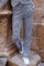 Liberté, Natalia Straight Pants - D. Brown Creme Small Stripe