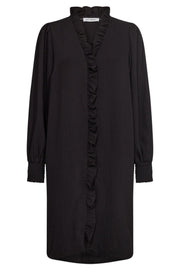 Sueda Frill LS Dress 36266 | Black | Kjole fra Co'couture