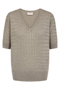 Dalva Pullover 205549 | Silber Nerz Melange | Strickmode von Freequent