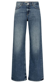 Dara Vint Jeans  Regular | Mid Blue | Jeans fra Mos Mosh