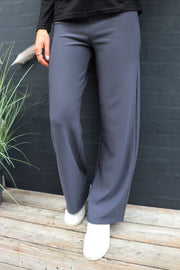 Henne Wide Pants | Anthracite Grey | Bukser fra Liberté