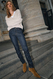 Vice Deluxe Jeans 30' | Dark Blue | Jeans fra Mos Mosh
