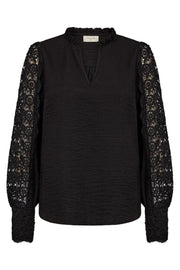 Essa Blouse 205567 | Black | Bluse fra Freequent
