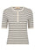 Aliz Caliz Stripe SS Knit | India ink | Strik fra Mos Mosh