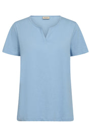 Viva Tee 204124 | Chambray Blue | T-shirt fra Freequent