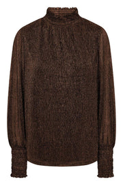 Ximena Glam LS blouse | Bracken | Bluse fra Mos Mosh