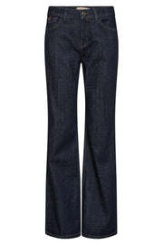 Marlena Nippon Jeans Long | Dark Blue | Jeans fra Mos Mosh