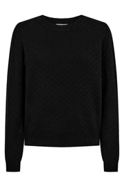 Dodo Pullover 206795 | Black | Strik fra Freequent
