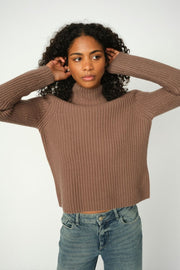 Thyra Highneck Knit | Falcon | Strik fra Mos Mosh