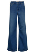 Dara Deluxe Jeans  34' | Mid Blue | Jeans fra Mos Mosh