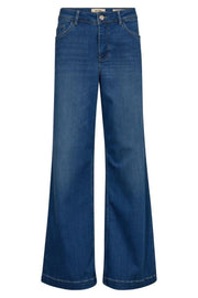 Dara Deluxe Jeans  34' | Mid Blue | Jeans fra Mos Mosh