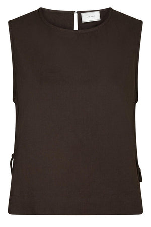 Svetlana Leinentop | Dunkelbraun | Bluse von Neo Noir