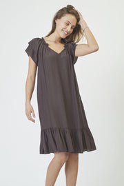 Sunrise Crop Dress | Mocca | Kjole fra Co'couture