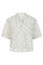 Siama Dobby Flower Blouse | Off White | Bluse fra Neo Noir