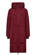 Nova Square Down Coat | Cabernet | Jakke fra Mos Mosh