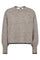 Coralie Bow LS Rib Knit 32157 | Walnut | Strik fra Co'couture