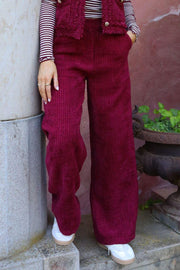 Coco Wide Pants | Bordeaux | Bukser fra Liberté