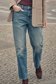 Relee Mai Jeans Regular | Blue Wash | Jeans fra Mos Mosh